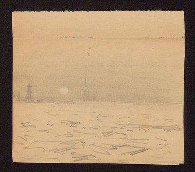 Sonnenuntergang in Petersburg - Ferdynand Ruszczyc