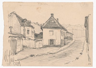 Ruelle des tanneurs à Vilnius - Ferdynand Ruszczyc