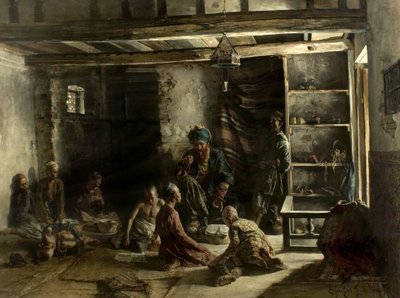 Une école orientale, 1885 - Ferencz Frans Eisenhut