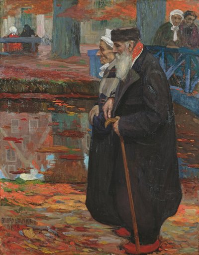 Le vieux couple, 1907 - Fernand Allard L