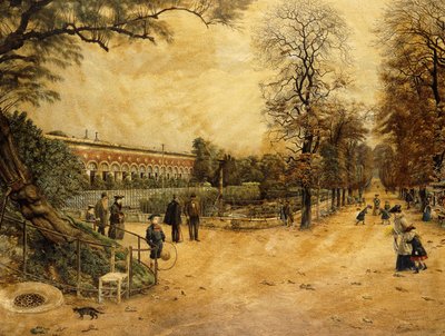 Les Jardins du Luxembourg, Paris, 1904 - Fernand Auguste Besnier