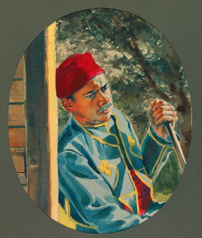 Pimero, tirailleur algérien, Gustrow - Fernand Barbier