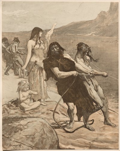 Cité Lacustre, 1897 - Fernand Cormon