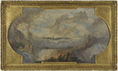 Esquisse pour la Galerie Nord du Petit Palais : La Révolution française (Plafond) - Fernand Cormon