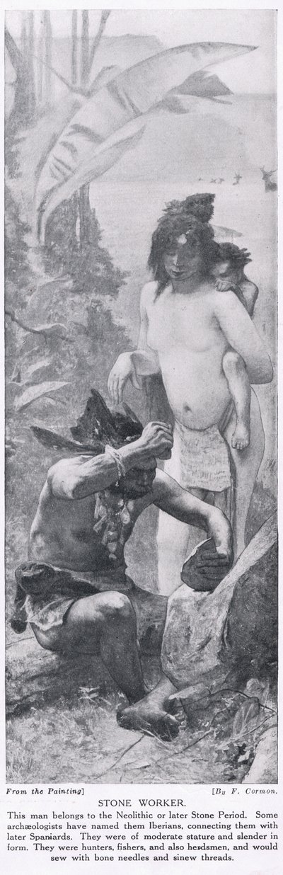 Ouvrier de la pierre, illustration de 