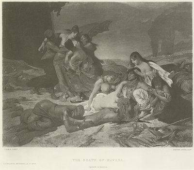 La mort de La Havane (gravure) - Fernand Cormon