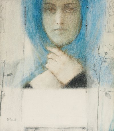 Clématite, c.1914 - Fernand Khnopff