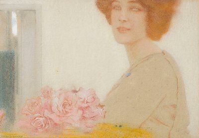 Des roses - Fernand Khnopff