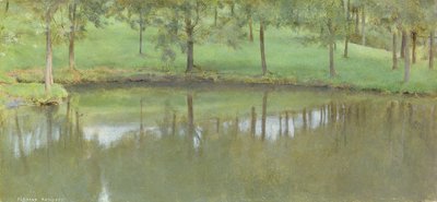 Fosset; Eau Tranquille, c.1894 - Fernand Khnopff
