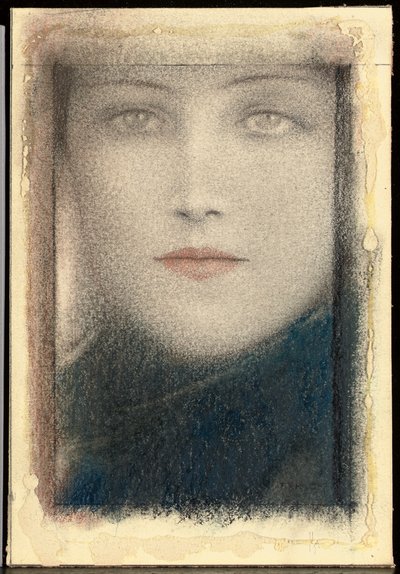 Tête de femme, vers 1910 - Fernand Khnopff