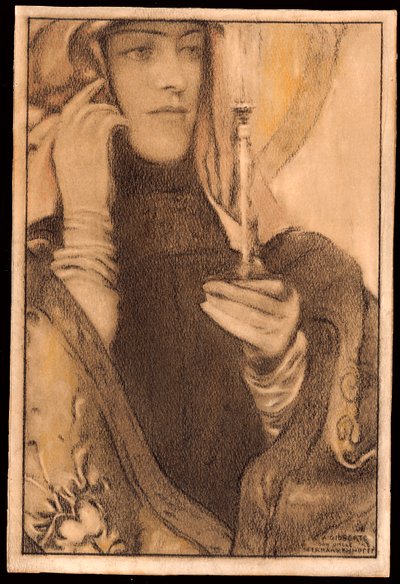 Encens, 1917 - Fernand Khnopff