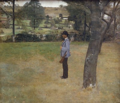 Le Garde-chasse - Fernand Khnopff