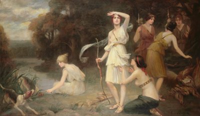 Diane et ses servantes - Fernand Le Quesne