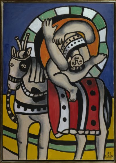 Acrobate à cheval - Fernand Leger