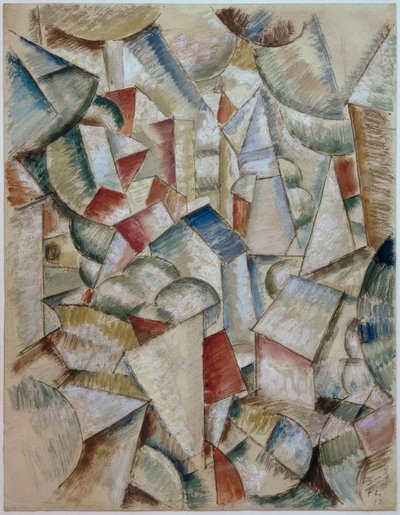 Les toits - Fernand Leger