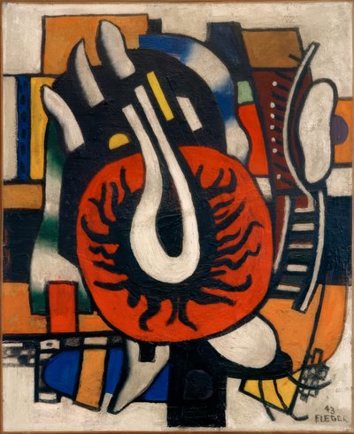 Le disque rouge - Fernand Leger