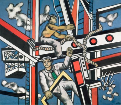 "Les Constructeurs" (Die Konstrukteure) - Fernand Leger