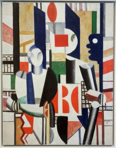 Les hommes dans la ville - Fernand Leger