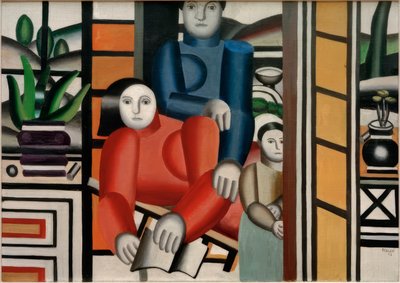 Personnes dans le jardin - Fernand Leger