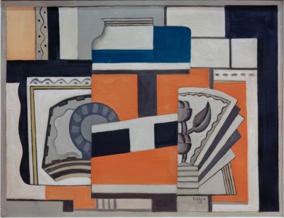 Nature morte avec des livres - Fernand Leger