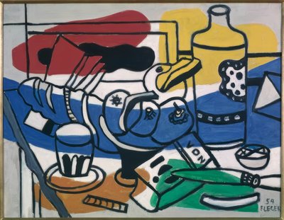 Nature morte avec trois fruits - Fernand Leger