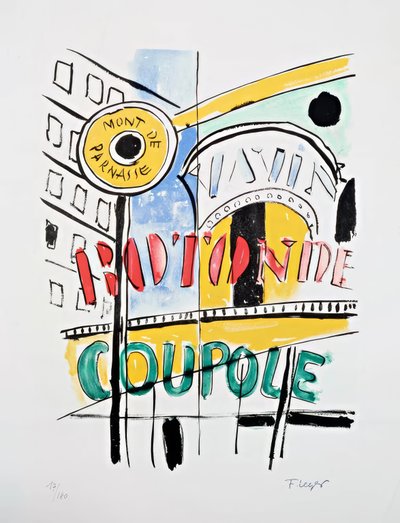 « La ville : Montparnasse » - Fernand Leger