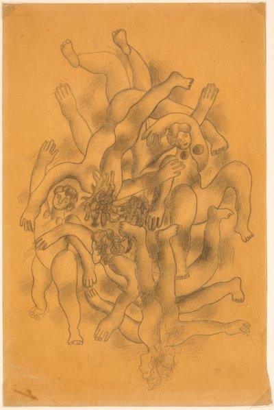 Die Taucher von Fernand Leger