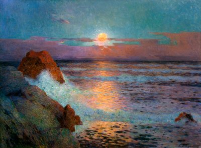 Coucher de soleil sur la mer, 1925 - Fernand Loyen du Puigaudeau