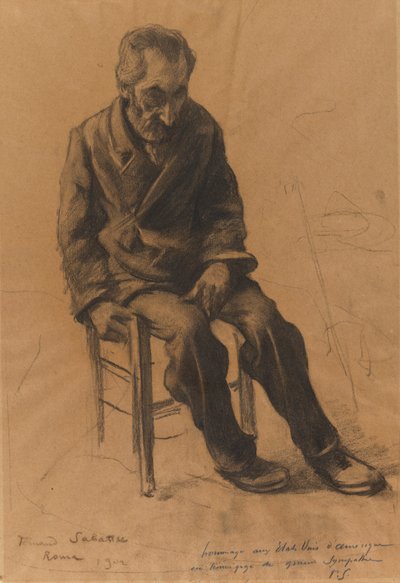 Figure masculine - Fernand Sabatte