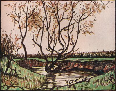 Le Ruisseau, c1919 - Fernand Scouflaire