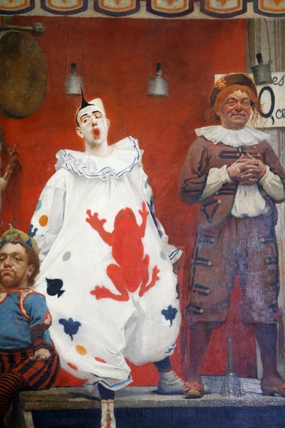 Les acrobates (détail), 1888 - Fernand de Cordova Pelez