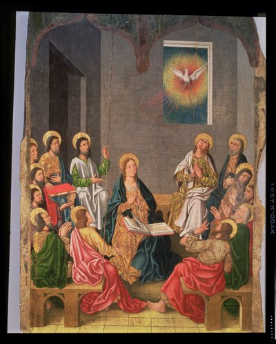 La Pentecôte - Fernando (workshop of) Gallego