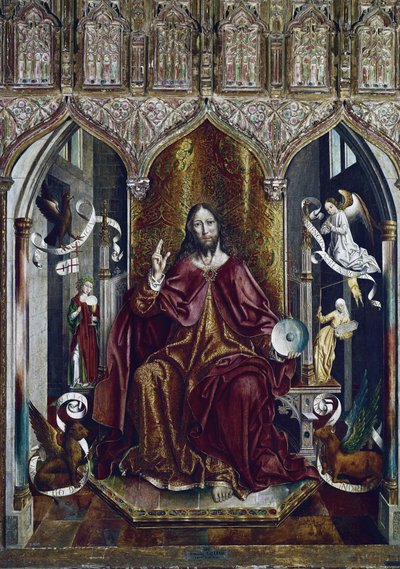 Le Christ bénissant - Fernando Gallego