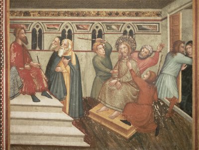 La Flagellation du Christ devant Ponce Pilate - Ferrer Bassa