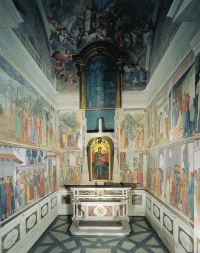 Italie, Florence, Église de Santa Maria del Carmine, Chapelle Brancacci - Filippino Lippi