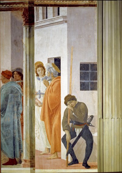 Saint Pierre libéré de prison par un ange - Filippino Lippi