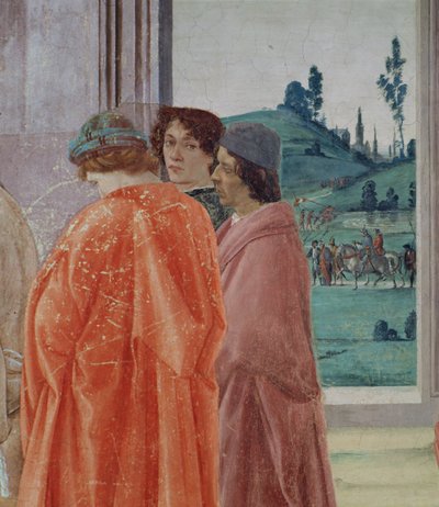 La Dispute avec Simon Mago et la Crucifixion de Saint Pierre (détail) - Filippino Lippi