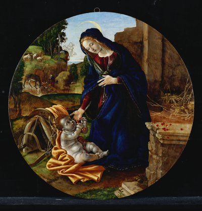Le Repos pendant la Fuite en Égypte - Filippino Lippi