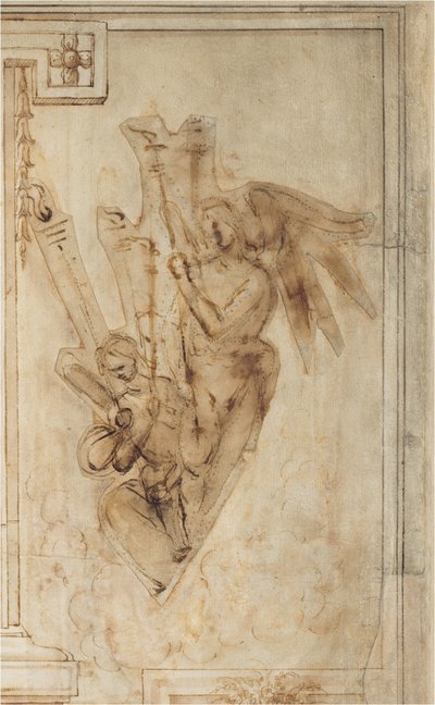 Deux anges portant des torches - Filippino Lippi