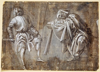 Deux figures assises - Filippino Lippi