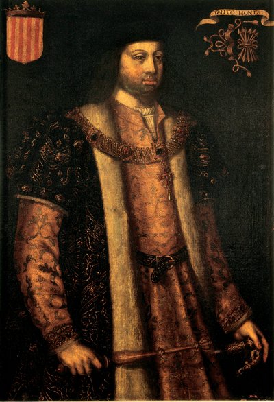 Portrait du roi catholique Ferdinand II d