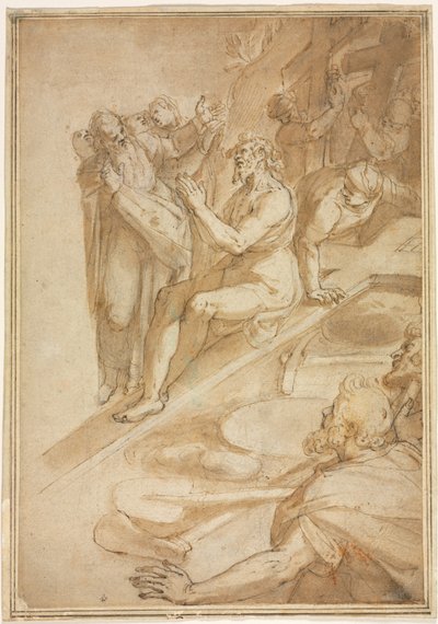 La vérification de la vraie croix - Filippo Bellini