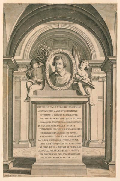 Portrait du cardinal Antonio Barberino - Filippo Gagliardi