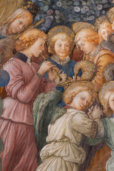 Ange (détail) - Filippo Lippi