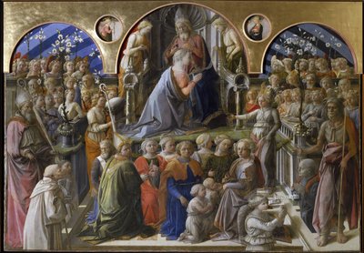 Couronnement de la Vierge - Filippo Lippi