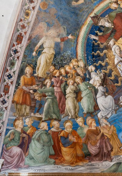 Saints et anges (détail) - Filippo Lippi