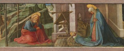 La Nativité, probablement vers 1445 - Filippo Lippi