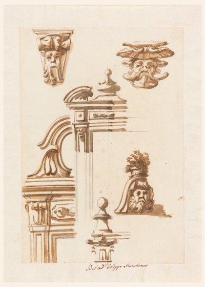 Études architecturales - Filippo Marchionni