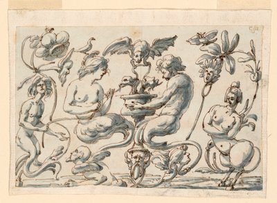 Grotesque pour un panneau oblong - Filippo Marchionni