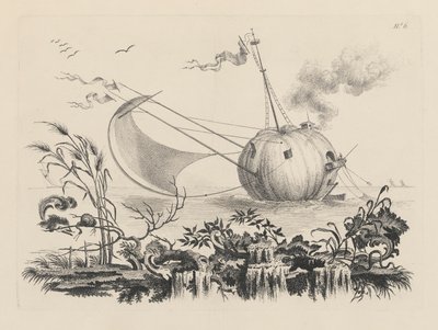 Zucca utilisée comme bateau de pêche - Filippo Morghen